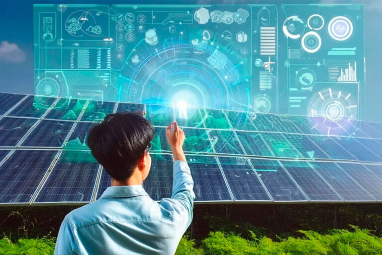 Energía solar con IA (inteligencia artificial) energiasolaria